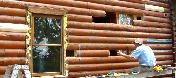 Log Home Repair Bon Air, Alabama