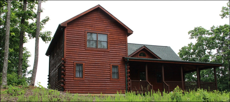 Professional Log Home Borate Application  Talladega County, Alabama